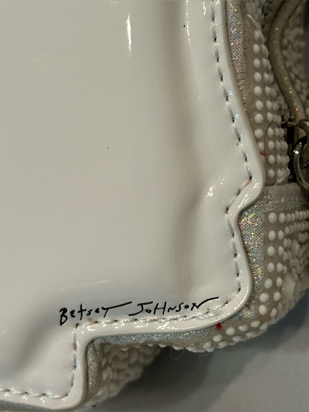 Betsey Johnson Boo Tiful Ghoul Ghost Crossbody Bag - Picture 7 of 8
